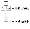 地図アイコンの説明